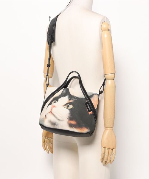 REPRISE CAT MELIECARISTO M キャットフェイス トートバッグ 