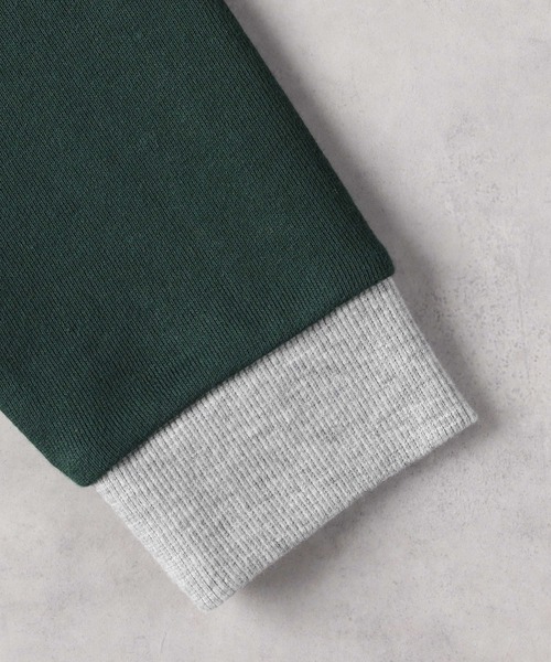 Right-on（ライトオン）の「【Refurbish】カーディガンレイヤード（カーディガン/ボレロ・キッズ・グリーン/ブラック・130/140/150/160）」の9枚目の写真