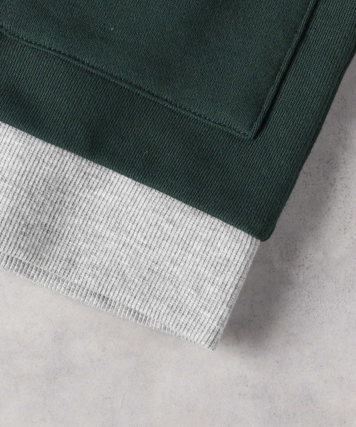 Right-on（ライトオン）の「【Refurbish】カーディガンレイヤード（カーディガン/ボレロ・キッズ・グリーン/ブラック・130/140/150/160）」の10枚目の写真