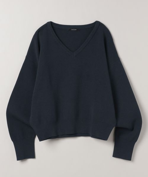 マルティニーク新品⭐️ウールカシミヤニットミラノリブコンパクトプルオーバー マルティニーク新品⭐️ウールカシミヤニットミラノリブ