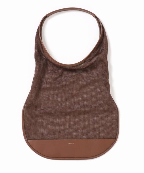 ORSETTO オルセット　FREDDO メッシュトート　ブラウン　バッグ　茶色 ORSETTO（オルセット）の「【ORSETTO/オルセット】FREDDO メッシュ