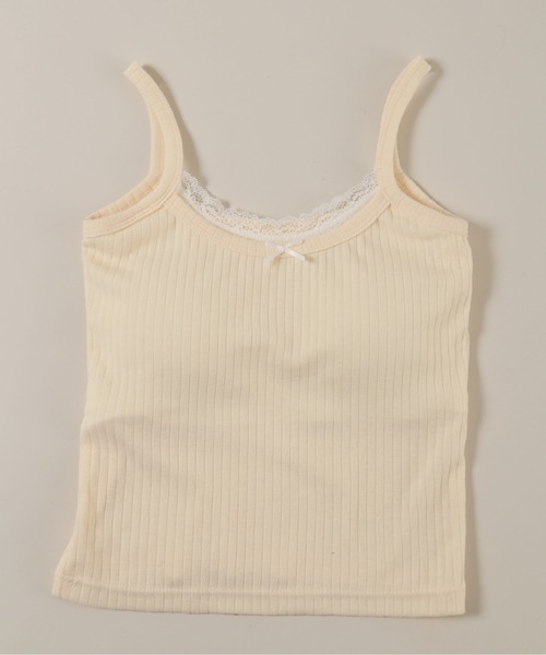 PHILLY（フィリー）の「【PHILLY】フェイクレイヤードリボンキャミソール（キャミソール・レディース・ブラウン/アイボリー/ブラック・FREE）」の18枚目の写真