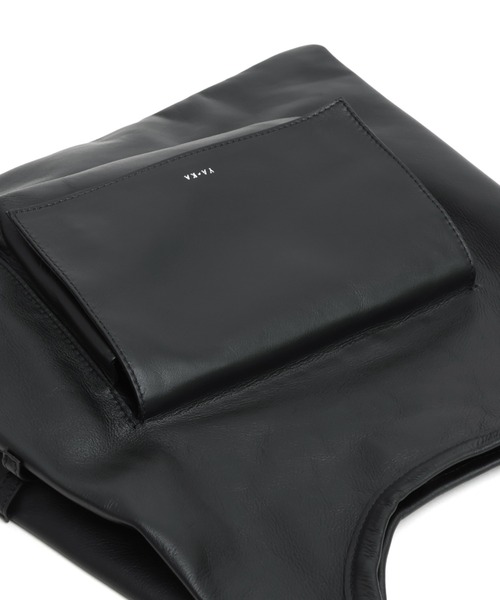 YArKA（ヤーカ）の「【YArKA/ヤーカ】 real leather multi length adjustment tote bag [opcc3] / リアルレザーマルチ調節トートバッグ（トートバッグ・レディース・ブラック・FREE）」の10枚目の写真