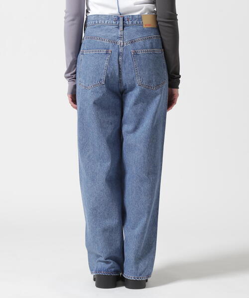 NEEDBY heritage(ニードバイヘリテージ)の「NEEDBY heritage(ニードバイヘリテージ)LUNA/ワイドストレート/N1C1006(デニムパンツ・レディース・ブルー・26/23/24/25)」の20枚目の写真