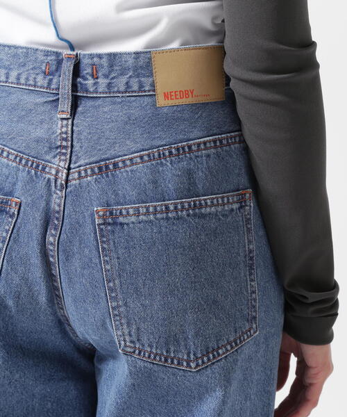 NEEDBY heritage(ニードバイヘリテージ)の「NEEDBY heritage(ニードバイヘリテージ)LUNA/ワイドストレート/N1C1006(デニムパンツ・レディース・ブルー・26/23/24/25)」の21枚目の写真
