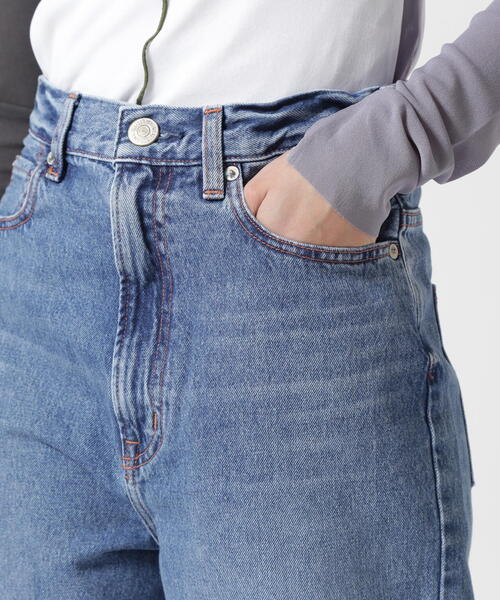 NEEDBY heritage(ニードバイヘリテージ)の「NEEDBY heritage(ニードバイヘリテージ)LUNA/ワイドストレート/N1C1006(デニムパンツ・レディース・ブルー・26/23/24/25)」の22枚目の写真