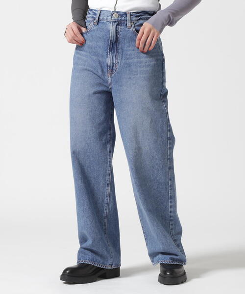 NEEDBY heritage(ニードバイヘリテージ)の「NEEDBY heritage(ニードバイヘリテージ)LUNA/ワイドストレート/N1C1006(デニムパンツ・レディース・ブルー・26/23/24/25)」の11枚目の写真