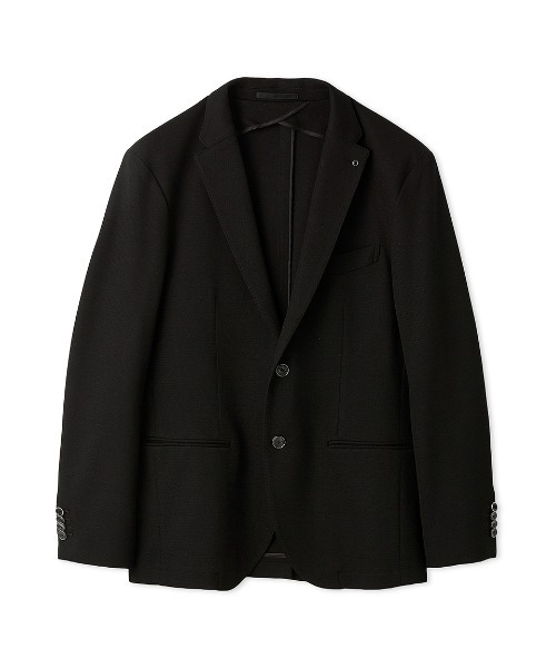 AOURE(アウール)の「CERIMONIA HOPSAC JERSEY JACKET(テーラードジャケット・メンズ・ネイビー/ブラック・SMALL/LARGE/MEDIUM)」の1枚目の写真