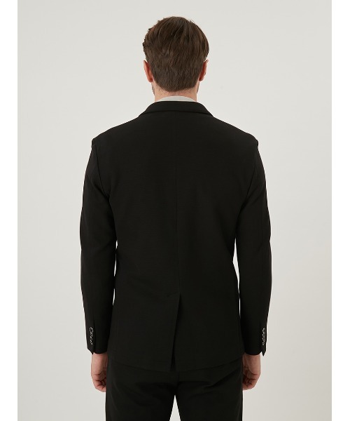 AOURE(アウール)の「CERIMONIA HOPSAC JERSEY JACKET(テーラードジャケット・メンズ・ネイビー/ブラック・SMALL/LARGE/MEDIUM)」の9枚目の写真