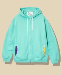 go slow caravan | UNIQUEインレイ アクティブパターン ZIP フーディー(パーカー)