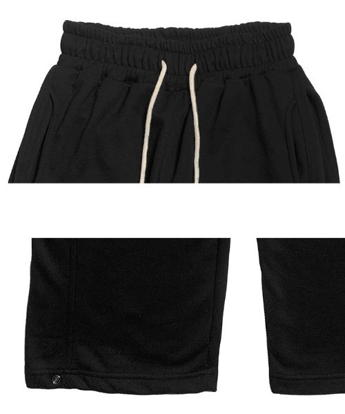 anyonemore(エニワンモア)の「裏起毛サイドタック裾ボタントレーニングパンツ(スウェットパンツ・レディース・ブラック/グレー・FREE)」の12枚目の写真