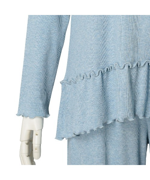 KID BLUE（キッドブルー）の「キッドブルー -２５ベアフライス -長袖トップス -KRBN512 -kidblue（その他トップス・レディース・サックスブルー/アイボリー・M/L）」の15枚目の写真
