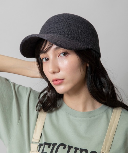 Munich（ミューニック）の「ペーパーブレードキャップ（キャップ・レディース・ブラック/ダークグレー/ベージュ・FREE）」の3枚目の写真