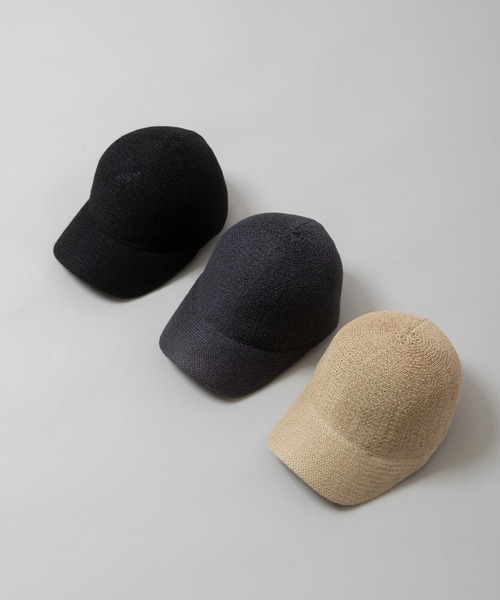 Munich（ミューニック）の「ペーパーブレードキャップ（キャップ・レディース・ブラック/ダークグレー/ベージュ・FREE）」の4枚目の写真