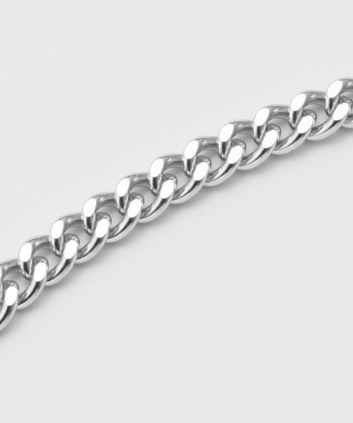 4℃ HOMME+（ヨンドシーオムプラス）の「シルバー チェーン ネックレス〈47cm〉（ネックレス・メンズ・シルバー・FREE）」の2枚目の写真