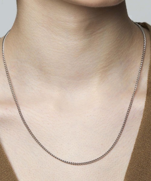 4℃ HOMME+（ヨンドシーオムプラス）の「シルバー チェーン ネックレス〈47cm〉（ネックレス・メンズ・シルバー・FREE）」の7枚目の写真