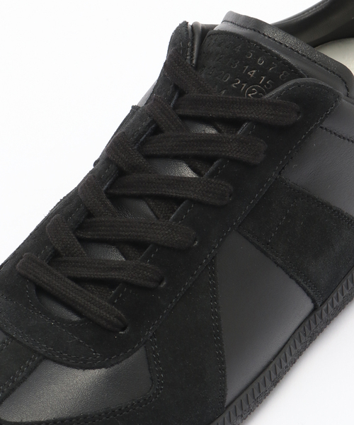 Maison Margiela（メゾンマルジェラ）の「MAISON MARGIELA (メゾン マルジェラ) REPLICA GERMAN TRAINER S57WS0236/P1897（スニーカー・メンズ・ブラック/アイボリー・43/42/41）」の7枚目の写真