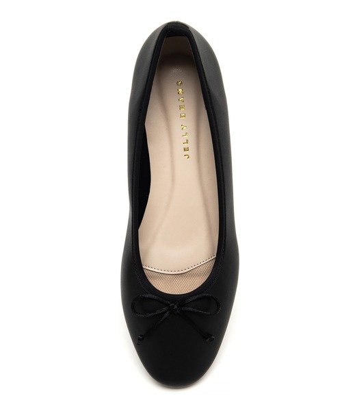 JELLY BEANS（ジェリービーンズ）の「ラウンドトゥモールドソールバレエシューズ【バレエコア】＜クッション性抜群！歩きやすい！＞(211-51323)JELLY BEANS(ジェリービーンズ)（バレエシューズ・レディース・ブラック系/ホワイト/ブラック/シルバー・23.5/24/24.5/22.5/23）」の16枚目の写真