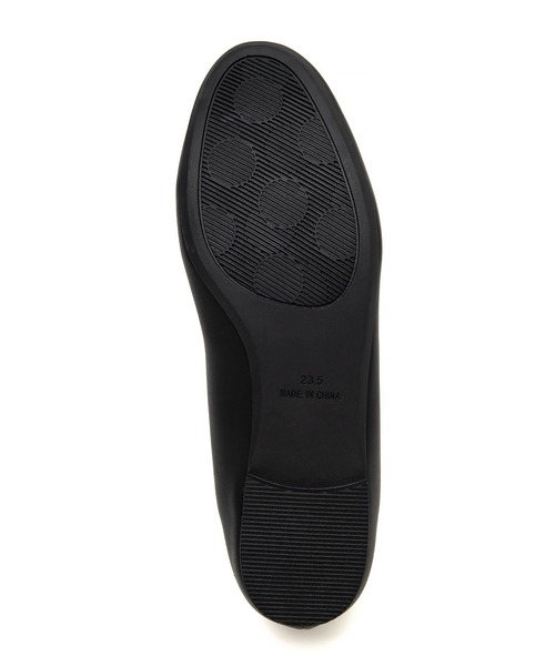 JELLY BEANS（ジェリービーンズ）の「ラウンドトゥモールドソールバレエシューズ【バレエコア】＜クッション性抜群！歩きやすい！＞(211-51323)JELLY BEANS(ジェリービーンズ)（バレエシューズ・レディース・ブラック系/ホワイト/ブラック/シルバー・23.5/24/24.5/22.5/23）」の17枚目の写真