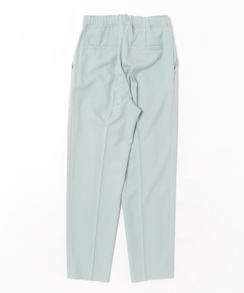 STRAWBERRY-FIELDS（ストロベリーフィールズ）の「タックテーパードイージーパンツ　ロングパンツ（その他パンツ・レディース・イエロー系その他/ライトグリーン・1/2）」の3枚目の写真