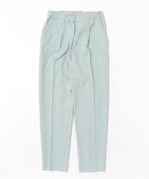 STRAWBERRY-FIELDS（ストロベリーフィールズ）の「タックテーパードイージーパンツ　ロングパンツ（その他パンツ・レディース・イエロー系その他/ライトグリーン・1/2）」の4枚目の写真