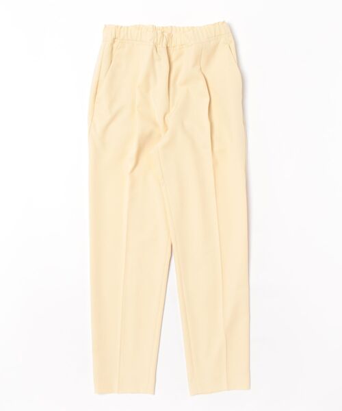 STRAWBERRY-FIELDS（ストロベリーフィールズ）の「タックテーパードイージーパンツ　ロングパンツ（その他パンツ・レディース・イエロー系その他/ライトグリーン・1/2）」の13枚目の写真