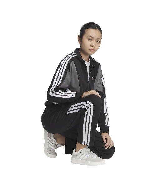 adidas(アディダス)の「アディダス adidas チーム ウォームアップパンツ(その他パンツ・レディース・ネイビー/ブラック・S/M/L/XL)」の4枚目の写真
