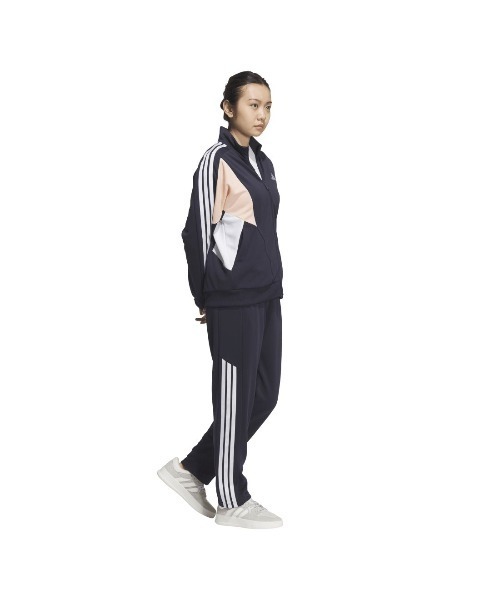 adidas(アディダス)の「アディダス adidas チーム ウォームアップパンツ(その他パンツ・レディース・ネイビー/ブラック・S/M/L/XL)」の9枚目の写真