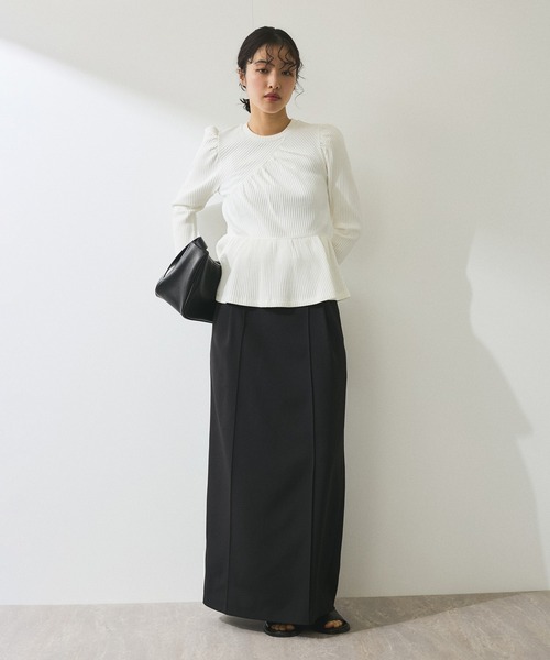 ADAM ET ROPE' tシャツ 「再入荷・WEB限定・洗える」フリル