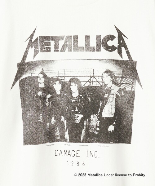 METALLICA（メタリカ）の「＜METALLICA × monkey time＞ プリント Tシャツ（Tシャツ/カットソー・メンズ・ホワイト/コバルトブルー/ブラック・L/M/S/XL）」の9枚目の写真