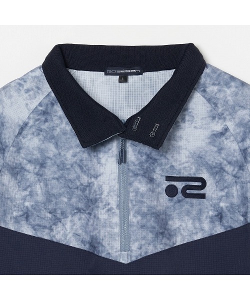 ROSASEN（ロサーセン）の「【Rosasen/GOLF】ドットエアープリントアノラック（ブルゾン・メンズ・カーキ系・48）」の7枚目の写真