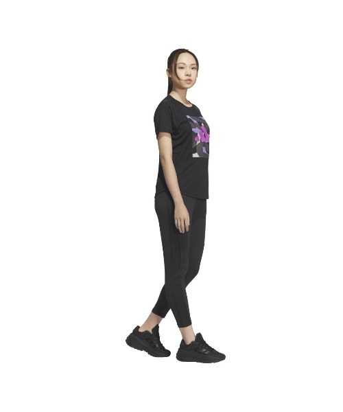 adidas(アディダス)の「アディダス adidas ニット DL テーパード アンクルパンツ(その他パンツ・レディース・ブラック×ホワイト/ブラック×ブラック・S/M/L/XL)」の5枚目の写真