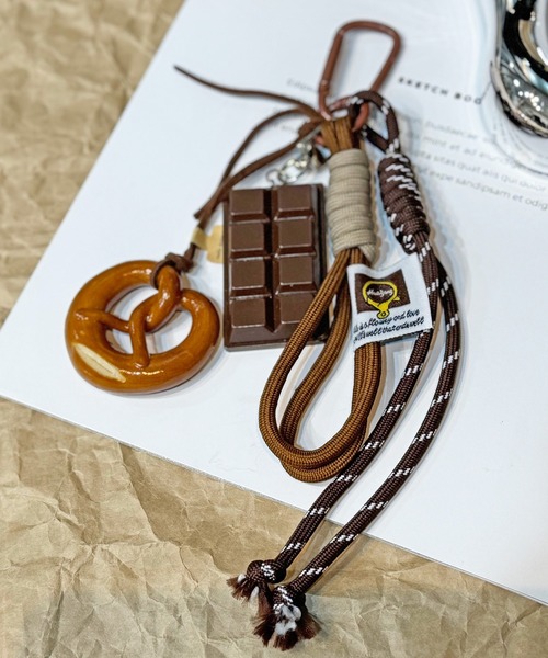 NOLITA LABORATORY（ノリータラボラトリー）の「【 NOLITA / ノリータ 】チョコレート ドーナッツ ロープ チャーム キーリング キーホルダー バッグチャーム（チャーム・レディース・ブラウン/ブラウン系その他/ブラウン系その他2/ブラウン系その他3・FREE）」の4枚目の写真