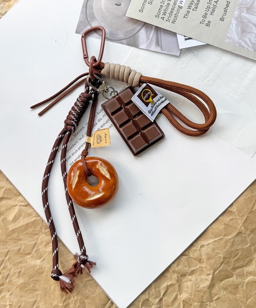 NOLITA LABORATORY（ノリータラボラトリー）の「【 NOLITA / ノリータ 】チョコレート ドーナッツ ロープ チャーム キーリング キーホルダー バッグチャーム（チャーム・レディース・ブラウン/ブラウン系その他/ブラウン系その他2/ブラウン系その他3・FREE）」の5枚目の写真