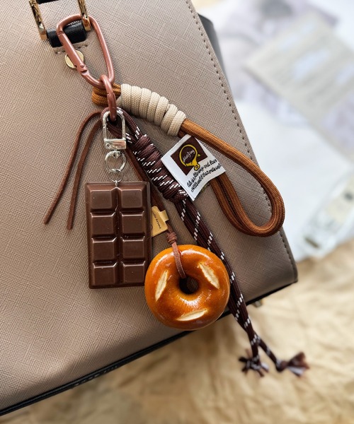 NOLITA LABORATORY（ノリータラボラトリー）の「【 NOLITA / ノリータ 】チョコレート ドーナッツ ロープ チャーム キーリング キーホルダー バッグチャーム（チャーム・レディース・ブラウン/ブラウン系その他/ブラウン系その他2/ブラウン系その他3・FREE）」の7枚目の写真