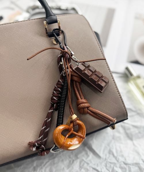 NOLITA LABORATORY（ノリータラボラトリー）の「【 NOLITA / ノリータ 】チョコレート ドーナッツ ロープ チャーム キーリング キーホルダー バッグチャーム（チャーム・レディース・ブラウン/ブラウン系その他/ブラウン系その他2/ブラウン系その他3・FREE）」の9枚目の写真