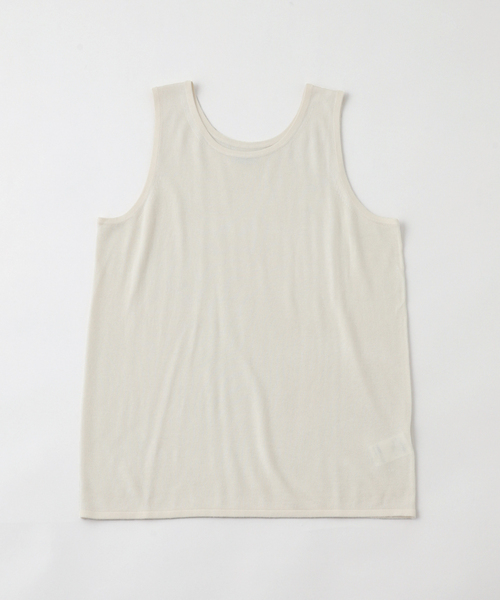 walenode (ウェルノード) Silk cashmere Tank top（タンクトップ