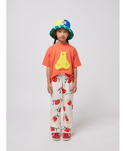 BOBO CHOSES（ボボショーズ）の「Hug Me Bear T-shirt（Tシャツ/カットソー・キッズ・オレンジ・100/110/120/130/140）」の2枚目の写真