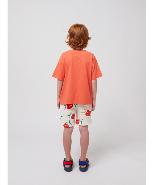 BOBO CHOSES（ボボショーズ）の「Hug Me Bear T-shirt（Tシャツ/カットソー・キッズ・オレンジ・100/110/120/130/140）」の11枚目の写真