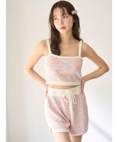 SNIDEL HOME（スナイデルホーム）の「ビジューヘアピン（ヘアピン・レディース・アイボリー/ピンク/オレンジ・FREE）」の4枚目の写真