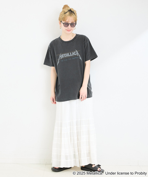 GOOD ROCK SPEED(グッドロックスピード)の「GOOD ROCK SPEED/グッドロックスピード ロックTEE(Tシャツ/カットソー・レディース・ライトグレー/ホワイト/ホワイト系その他/ブラックミックス/スミクロ/ダークブルー/ブラック系その他/ブラック×ブラック/ホワイト×ホワイト・FREE)」の13枚目の写真