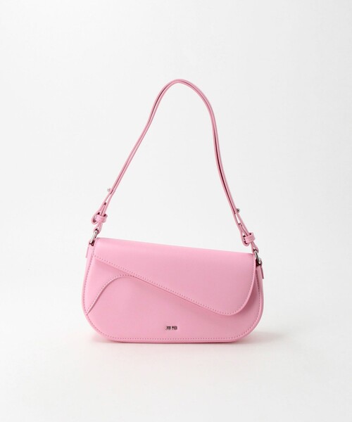 ☆JW PEI☆ ADDISYN アシンメトリー ショルダー ロゴ 4色 Addisyn Shoulder Bag - Black | JW PEI