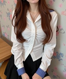 paravion | シャツレイヤードトップス(シャツ/ブラウス)