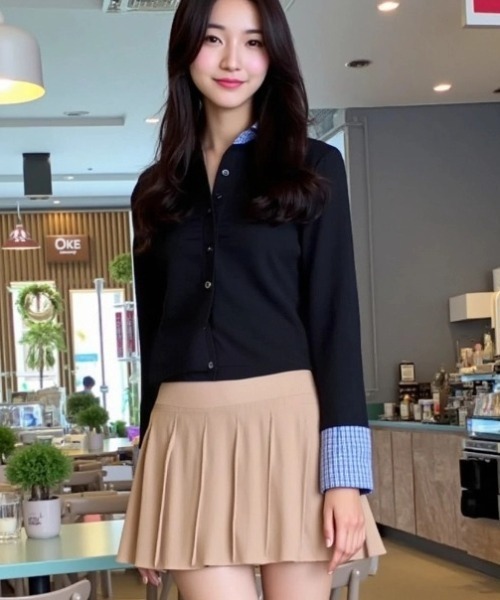 paravion（パラビオン）の「シャツレイヤードトップス（シャツ/ブラウス・レディース・グレー/ブラック/ホワイト・FREE）」の20枚目の写真