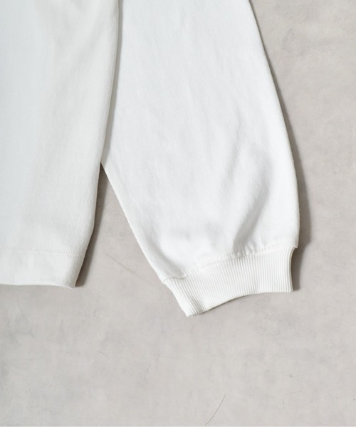 Sunny Smith(サニースミス)の「【SUNNY SMITH】Smith Signature ワンポイント刺繍ロングスリーブTシャツ(CP)(Tシャツ/カットソー・メンズ・スモーク/ホワイト・L/M)」の15枚目の写真