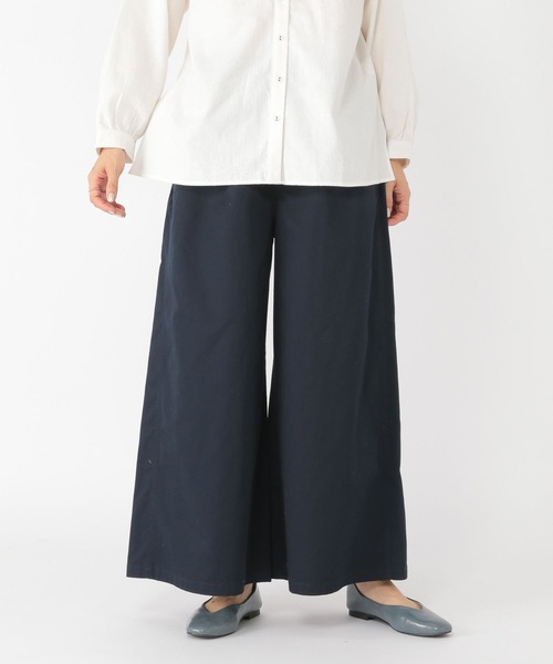 studio CLIP（スタディオクリップ）の「《days》ワイドチノパンツ[プチ・プラスサイズあり]（チノパンツ・レディース・ネイビー/ベージュ/カーキ・MEDIUM/LARGE/PF/ﾌﾘｰ(L)）」の20枚目の写真