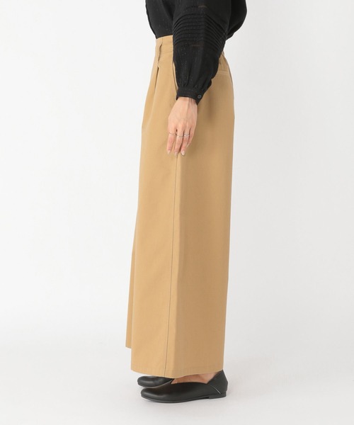 studio CLIP（スタディオクリップ）の「《days》ワイドチノパンツ[プチ・プラスサイズあり]（チノパンツ・レディース・ネイビー/ベージュ/カーキ・MEDIUM/LARGE/PF/ﾌﾘｰ(L)）」の13枚目の写真