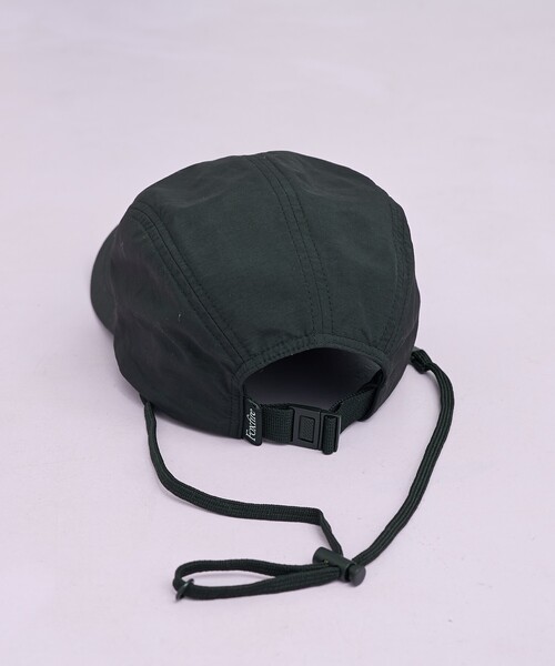 FREAK'S STORE(フリークスストア)の「Foxfire × FREAK'S STORE/フォックスファイヤー 別注 コード付き 2WAYナイロンキャップ(ハット・レディース・ベージュ/ブラック・ONE SIZE)」の9枚目の写真