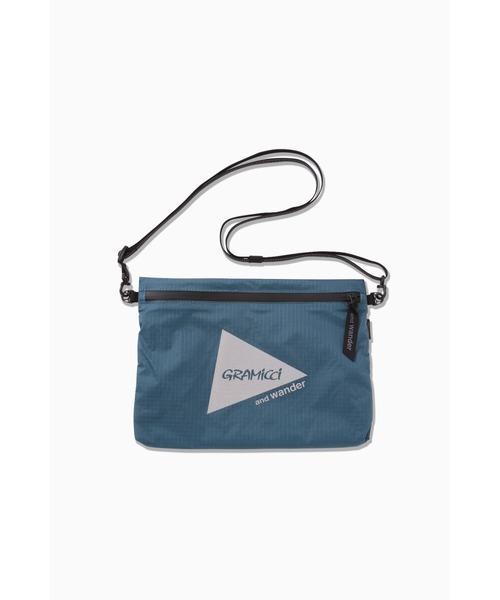 and wander（アンドワンダー）の「NYLON SACOCHE｜ナイロンサコッシュ UNISEX（ショルダーバッグ・メンズ・ブラック/ベージュ/イエロー/ブルーグリーン・FREE）」の17枚目の写真