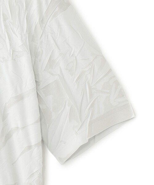 EPOCA UOMO(エポカウォモ)の「*Safari5月号掲載*ガーメントプリーツプリントカットソー(Tシャツ/カットソー・メンズ・ダークネイビー/ライトグレー・48/46)」の7枚目の写真